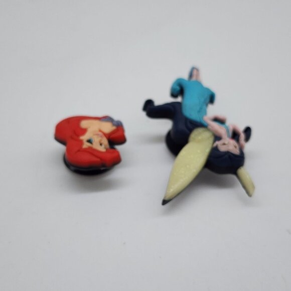Jibbitz Crock Bracelet Shoe Pin Button Tinker Bell and Ariel - Picture 4 of 7
